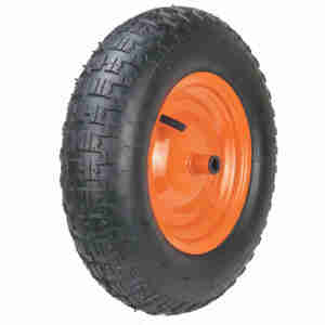 Pneu de <span class=keywords><strong>brouette</strong></span> neuf 16x400-8, directement de l'usine, roues solides pour chariot élévateur, capacité de charge de 200 kg, pièces d'équipement de manutention - Product Image 5
