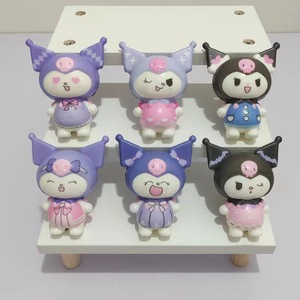 Juguetes de Peluche Sanrio Kuromi, Muñecas Suaves Antiestrés para Niños de 5 a 7 Años, Colección de Regalos Unisex - Product Image 1
