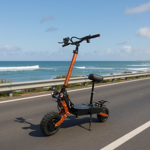 En Existencia, Envío Rápido desde EE. UU., Scooter Eléctrico de 60V 6000W con Motor Dual, 30Ah, Geofought M11, Scooter Eléctrico con Asiento - Product Image 1