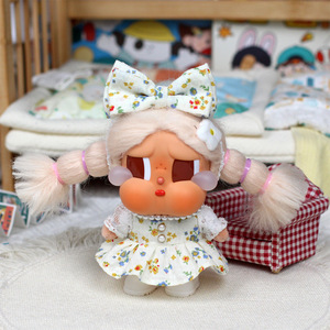 Robe Crybaby, tenue florale de fête pour poupées avec coiffe, collier et chaussures, pour filles de 14 ans et plus, fabriquée au Zhejiang - Product Image 3