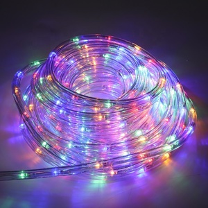 Guirlandes lumineuses flexibles étanches 110v 220v en PVC <span class=keywords><strong>multicolores</strong></span>, guirlandes lumineuses LED pour extérieur 10m 100m, décorations de Noël, guirlandes lumineuses LED - Product Image 3