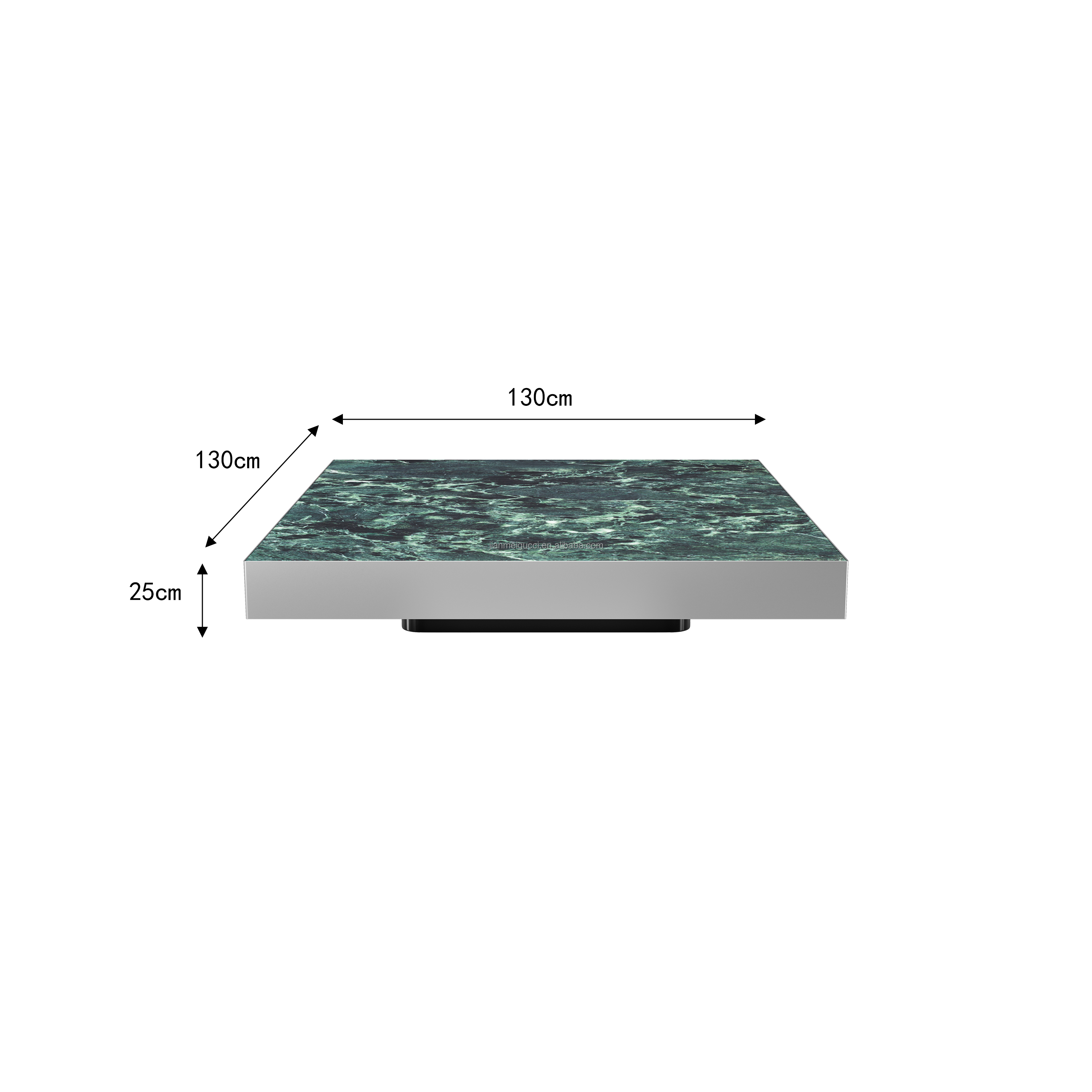 Square coffee table