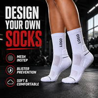 Chaussettes de sport en coton avec logo de marque personnalisé, faible quantité minimale de commande, chaussettes de sport respirantes pour la salle de sport et le fitness, chaussettes de sport unisexes en coton pour le basketball
