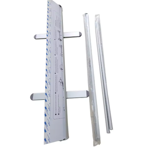 لافتة إعلانية محمولة فاخرة قابلة للطي مع قاعدة عريضة 80 × 200 سم، لافتة منبثقة قابلة للطي - Product Image 1