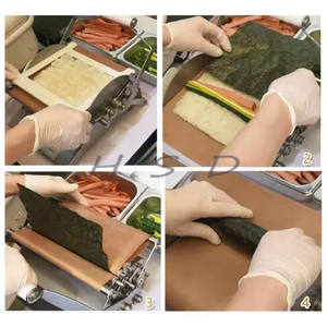 Máquina para Hacer Rollos de <span class=keywords><strong>Sushi</strong></span> de Acero Inoxidable Resistente para Uso Doméstico y Pequeños Negocios - Product Image 2