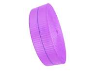 Correa de cincha de hilo crudo de alta tenacidad 100% poliéster ecológico morado 2t-5t para cinturón de seguridad de equipaje en stock