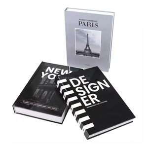 Decor Books Fashion Designer Decorative Decor Books Hardcover Coffee Table Books Hardcover - Product Image 1