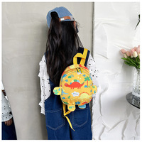 Mochila Escolar para Niños Pequeños con Dibujos Animados de Dinosaurio Lindo para Jardín de Infancia
