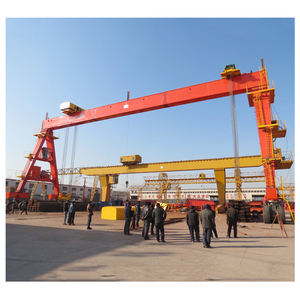 Weihua เครนขาตึกเรือ,เครนรับส่งขนาด50ตันสำหรับท่าเรืออู่ต่อเรือ - Product Image 4