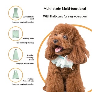 Tosatrice Elettrica 4 in 1 per Animali Domestici: Tosatrice per Pelo, Lima Unghie, Taglia Zampe, Strumento per la Toelettatura di Cani e Gatti - Product Image 5