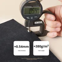 Tablier en toile épaisse personnalisé avec logo, unisexe, style bavoir à manches, vêtement de travail lavable, réutilisable, durable KM pour les cafés, les salons de thé