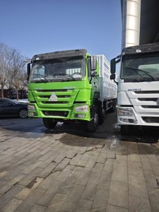 हॉओ 371hp बाड़ कार्गो परिवहन ट्रक नए यूरो 2 भारी ट्रक 8x4 ड्राइव व्हील डीजल सिंगल एक्सप्रेस परिवहन के लिए एकल - Product Image 3