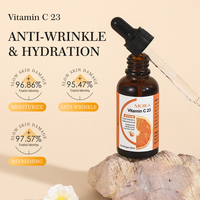 Sérum à la vitamine C 30 ml pour le visage, haute concentration, éclaircissant et anti-rides avec vitamine E, étiquette privée, vente en gros