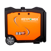 Générateur à essence à inverseur portable super silencieux à faible bruit 5000W