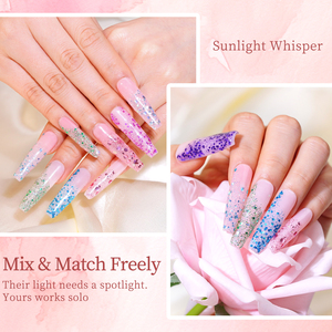Kit de vernis à ongles semi-permanent 8 couleurs 7,3 ml en gros, vegan, avec logo personnalisé, pour marque privée - Product Image 3