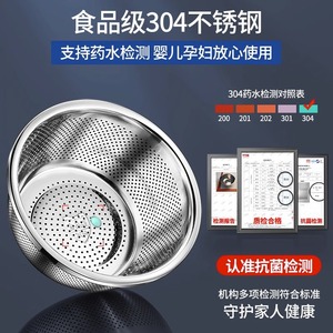 ชามผสมสแตนเลส ขนาด 18ซม. 20ซม. 22ซม. 24ซม. 26ซม. 28ซม. 30ซม. 32ซม. 34ซม. 36ซม. 38ซม. 40ซม. อเนกประสงค์ ใช้กับเครื่องล้างจานได้ - Product Image 4