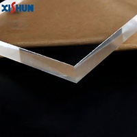 Prix compétitif Haute 4mm 5mm pour le verre Feuille de PMMA acrylique Feuille de plastique plexiglas transparent