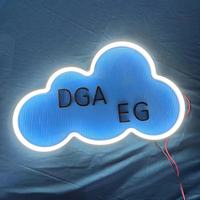 LED au néon en forme de coeur personnalisé allume la couleur rouge du corps de lampe acrylique IP67 pour les amoureux