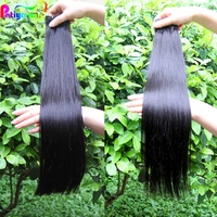 SDD Super Double Drawn Bone Straight Virgin Hair Weave Full Thick End Best Quality 16A Grade Peruvian 100 Raw Human Hair Bundles