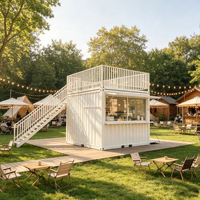 Kiosque mobile de restauration de rue pour la vente de glaces, de café et de hot-dogs