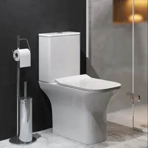 Sanitari di alta qualità design bagno due pezzi ceramica tazza wc piss modalità p trap