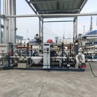Estación de Carga Montada en Plataforma Deslizante para Tanques de GLP y GNL en Refinerías, Carreteras y Ferrocarriles, con Medidor de Flujo, Controlador de Lotes y SCADA