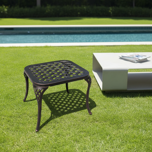HIFINE HFCL-001 Silla de <span class=keywords><strong>Ruedas</strong></span> Reclinable de Aluminio para Exteriores, Tumbona para Tomar el Sol - Product Image 3