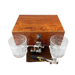 Cubos de hielo de acero inoxidable, juego de regalo personalizado, piedras reutilizables <span class=keywords><strong>para</strong></span> whisky - Product Image 3