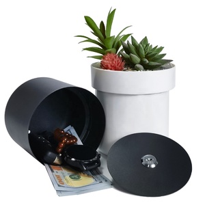 Hộp Khóa An Toàn Ẩn Bí Mật Bằng Sắt Chuyển Hướng An Toàn Hộp Đựng Chìa Khóa Ngăn An Toàn Chậu Hoa Cho Cửa Hầm Ẩn Nhà Vườn Ngoài Trời - Product Image 3