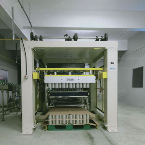 Thực phẩm ăn trưa thịt cá ngừ tin có thể sản xuất dây chuyền đóng Gói máy móc sắt nắp chai thủy tinh từ palletizer depalletizer - Product Image 4