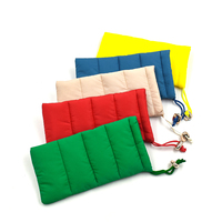 Pochette pour lunettes en duvet synthétique avec cordon de serrage
