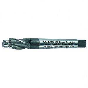 ดอกกัดเกลียวแบบ Ttake Ta1076 180 องศา HSS Co5 พร้อมไกด์ Din 375 3 คมตัด แบบ Morse Taper Shank - Product Image 2