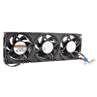 DPPB0825B2G 80mm Ultra-Hochgeschwindigkeits-Axiallüfter für Server, 10000 U/min, 4,50 A, 4-Pin, DC12V, Kunststoffblätter, Doppelkugellager