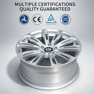 Rines FLowtone <span class=keywords><strong>de</strong></span> 17 y 18 Pulgadas, Aleación <span class=keywords><strong>de</strong></span> Aluminio Fundido, Color Plata, 5X112PCD para VW B6 B8 MK5 MK7, Rines para Autos <span class=keywords><strong>de</strong></span> Pasajeros - Product Image 4