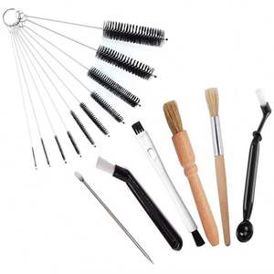 Cepillo de Limpieza de Plástico para Cafetera con Juego de Herramientas de Cuchara para Cabezal de Grupo de Máquina de Espresso, Paquete de 3, Negro, Modelo USA 823 de Mairun - Product Image 3