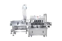 Capsuleuse Électrique Automatique Intelligente à Haute Vitesse + Élévateur à Commande Tactile pour Alimentation Continue des Bouchons Bouteilles en Plastique/Verre et Boîtes de Conserve