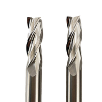 Fraise à trois cannelures en carbure monobloc HRC 65 pour centre d'usinage CNC ODM OEM