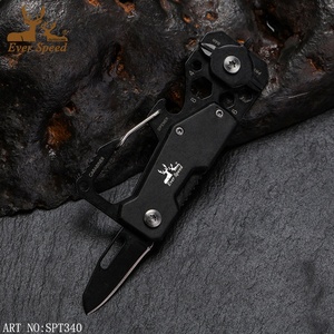 13 1 nhỏ gọn Túi EDC multitools thép không gỉ 420 Keychain xe đạp sửa chữa xe <span class=keywords><strong>kit</strong></span> dao công cụ-Đánh bóng OEM tùy chỉnh - Product Image 1