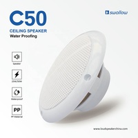 Haut-parleurs de plafond étanches IP55 Son étanche et de haute qualité pour la maison ou le commerce Haut-parleur de plafond