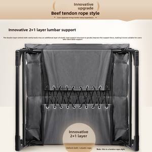 Letto Pieghevole Super Conveniente per Una Persona, Portatile, per Ufficio, Traspirante, Salva-Spazio, Ideale per Pausa Pranzo e Riposo - Product Image 2