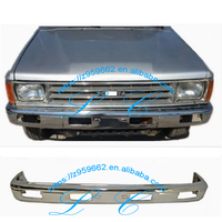 Pare-chocs avant chromé 52101-89101 pour HILUX 1988 1987 LN65, pièces de carrosserie, pare-chocs de pick-up, pare-chocs arrière 5210189101 52105-89111