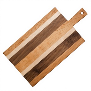 Tabla de Cortar de Madera Sostenible con Asa, Rectangular, para Cocina, Tabla de Carnicero, 1.5 cm de Grosor, Apta para Lavavajillas - Product Image 5