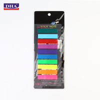 Notes autocollantes transparentes pour manuels scolaires, blocs-notes transparents sans transfert de couleur pour la prise de notes