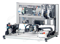 Kit de Entrenamiento de Control de Motor Servo y Motor Paso a Paso, Equipo de Enseñanza de Automatización para Laboratorio Escolar