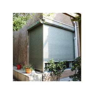 Automatische Sicherheit Aluminium Metall Rolling Roll Up Shutter Fenster, Hurricane Storm Aluminium Schallschutz Rollläden