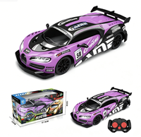 Camion télécommandé Flytec Y22 bleu 2.4G 4 canaux 4x4, voiture de course haute vitesse, portée 50M, prêt à rouler, drift RC