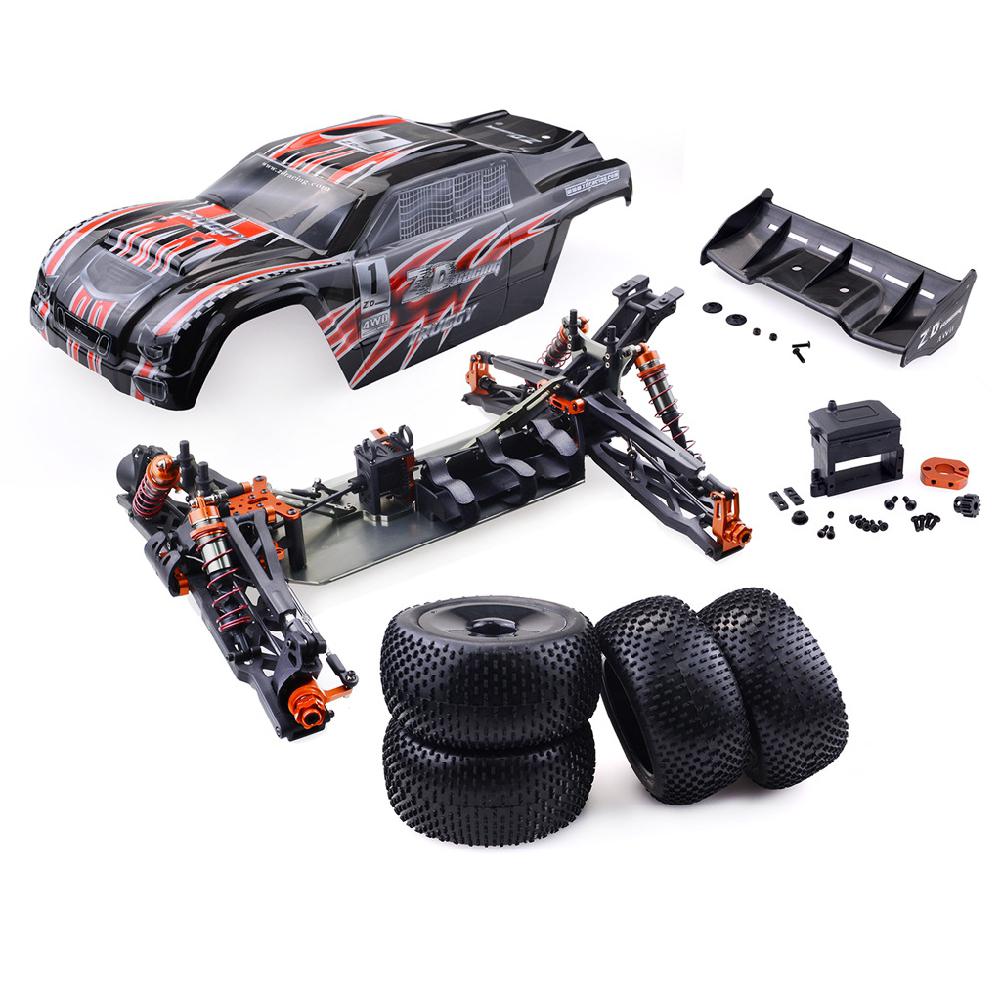 ZD Racing 9021 V3 / MT8 Pirates3 1/8 2.4G 4WD RCトラギー車キット/RTR