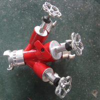 Hydrant de lutte contre l'incendie, lance fixe, débit 3000L/min, laiton et aluminium, 22kg