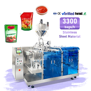 Máquina Automática para Envasar Salsa de Tomate y Salsa de Chile en Bolsas Preformadas Doypack, Máquina de Empaquetado de Alimentos - Product Image 1