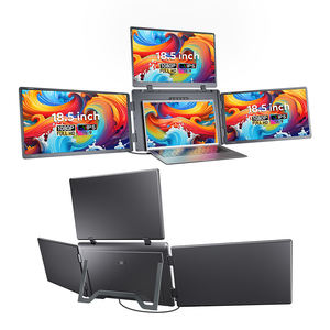 Monitor Portátil Cuádruple de 18.5'' 1080P Full HD Tipo C, Modelo Privado, Gran Venta - Product Image 1